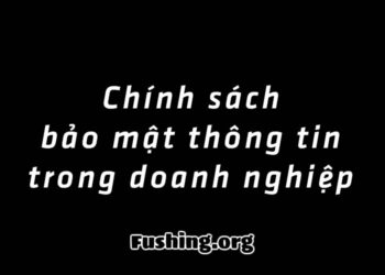 Chính sách bảo mật thông tin trong doanh nghiệp